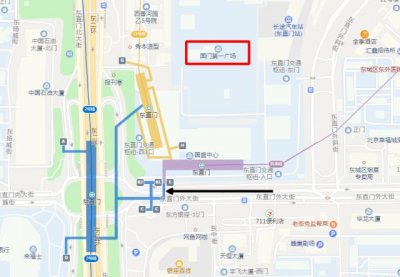 ​解析北京市的东直门交通枢纽：定位是国门广场，目前交通强商业弱