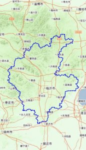 ​从卫星地图上看山东临沂9县(市)的城建与地理