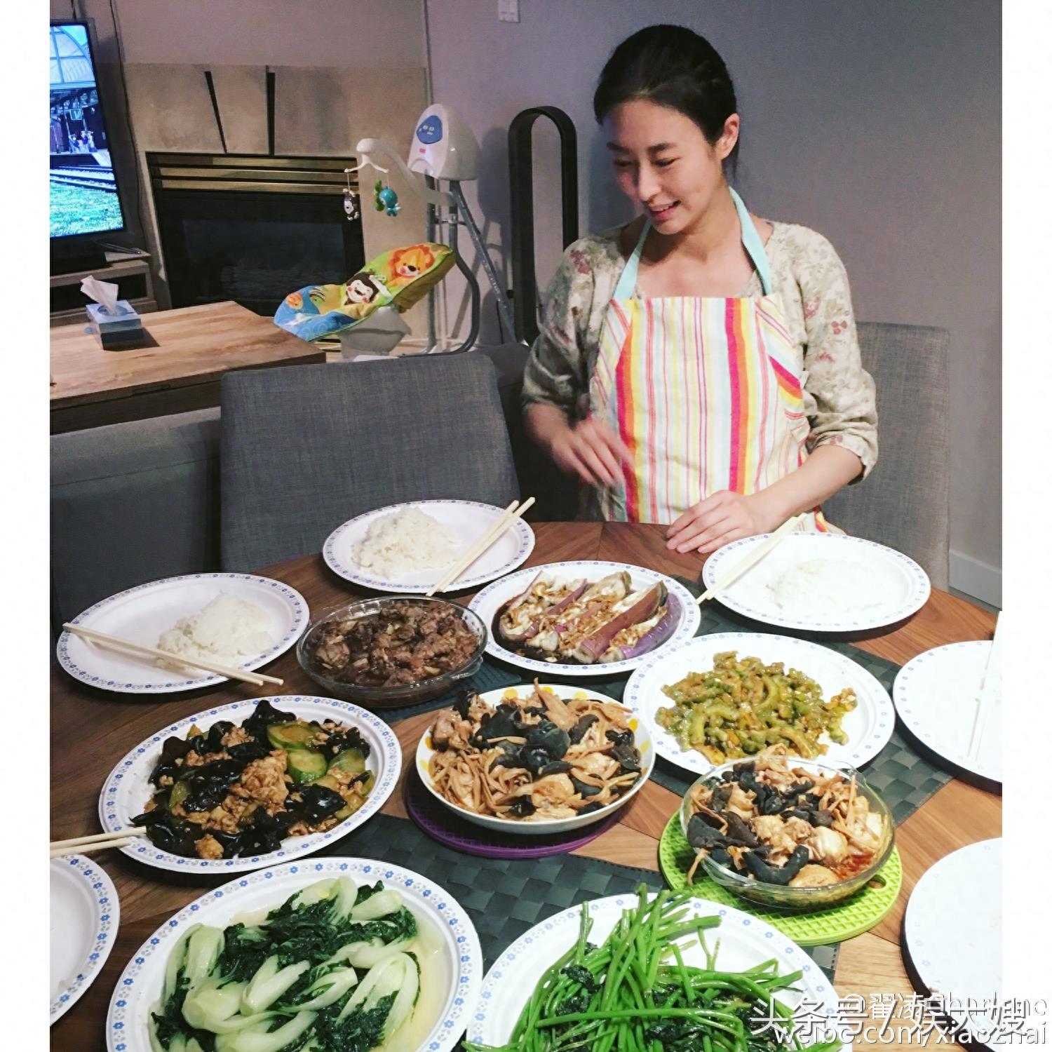 兽兽翟凌晒一家三口照,老公帅气孩子呆萌,现在的她很幸福