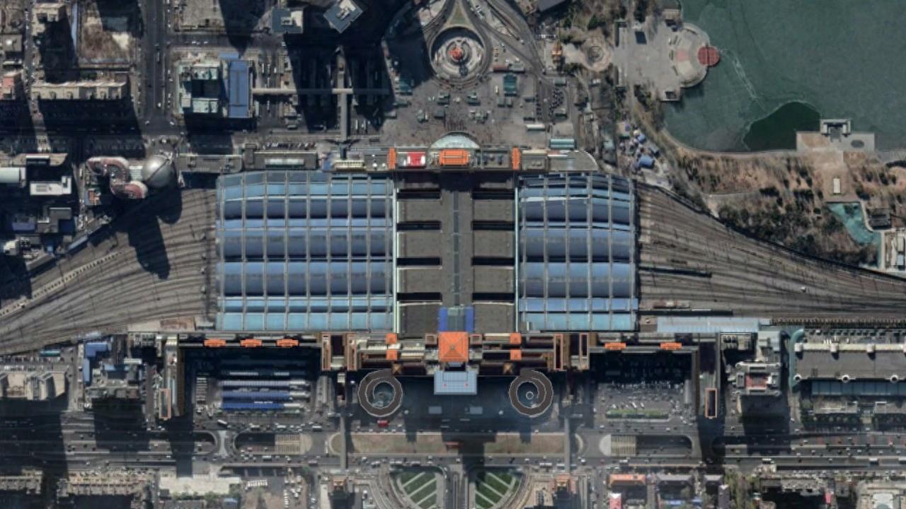 航拍高铁G529次(北京西-北海)各车站,途经桂林、柳州