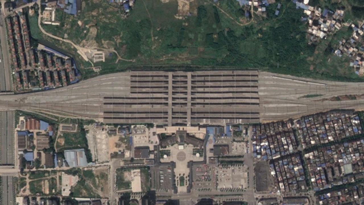 航拍高铁G529次(北京西-北海)各车站,途经桂林、柳州