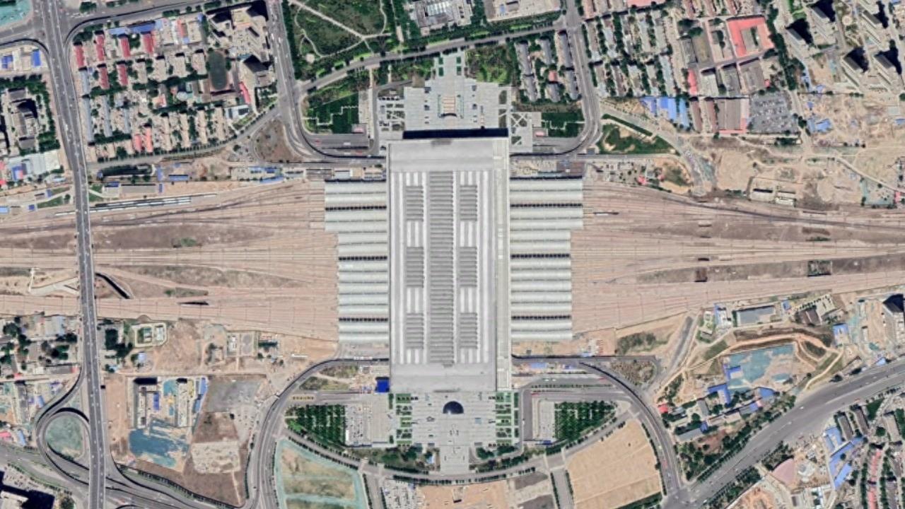 航拍高铁G529次(北京西-北海)各车站,途经桂林、柳州