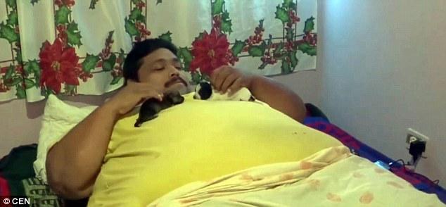 世界上最胖的人，体重870斤