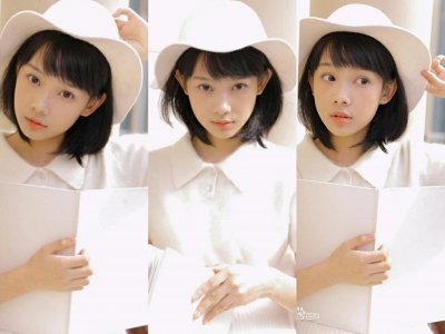 ​95后女明星鲁照华写真：镜头里的甜美、活泼与可爱