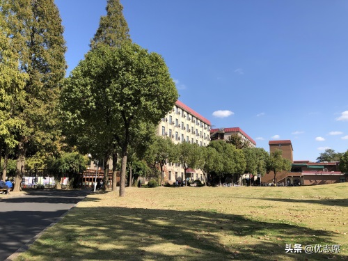 上海财经大学校园风光,走进深秋的校园,实在太美了