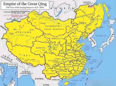 ​美丽的1820年大清朝地图