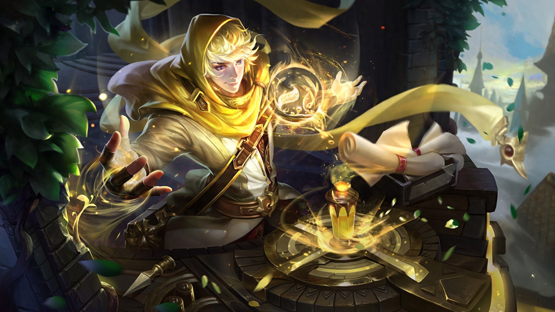 王者荣耀:扁鹊原画壁纸大全,化身博士,炼金王,救世之瞳