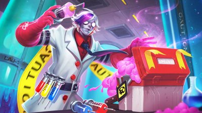 ​王者荣耀：扁鹊原画壁纸大全，化身博士，炼金王，救世之瞳