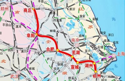 京九高铁-商合杭高铁