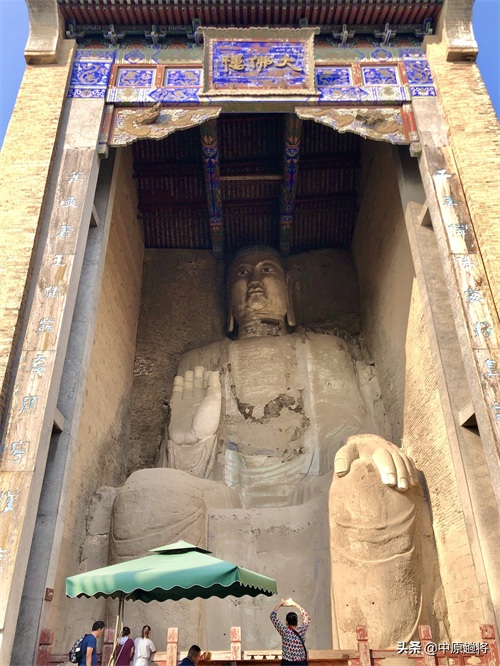 浚县大伾山天宁寺,最出名的就是北方最大的大伾山大佛