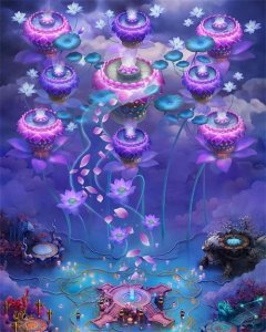 ​混沌青莲，结下四颗莲子！只有一颗成熟，净化世间