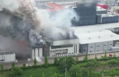 ​震惊！韩国锂电池厂大火爆炸，16 人殒命 7 人伤 6 人失踪