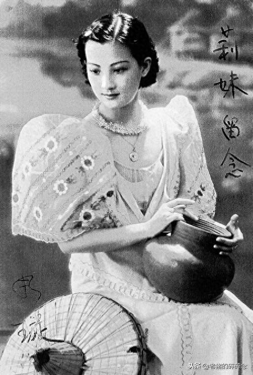 纯天然的民国女神,“金嗓子”影后周璇的八张绝美照片