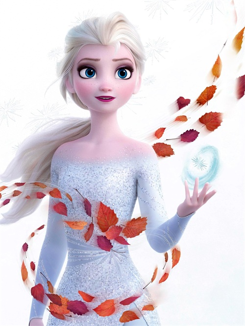 冰雪奇缘 艾莎 公主 Elsa 3000 x 4000 高清唯美手机壁纸