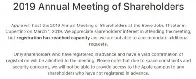 就在明天!苹果将举办年度股东大会