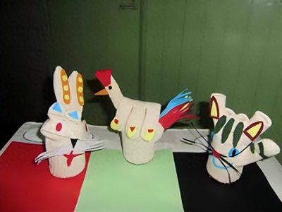 ​幼儿园手工作业有多“卷”？花生灯笼不算啥，筷子木雕更惊艳！