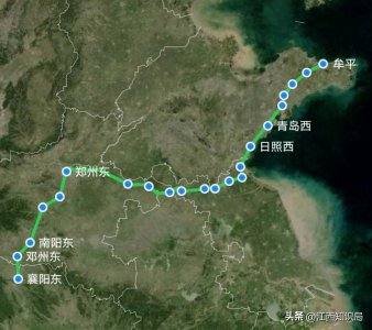 ​牟平至襄阳唯一高铁，G3226次列车耗时8小时42分钟，停靠26个站