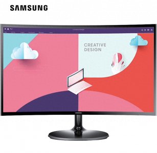 ​三星推出新款24英寸曲面显示器：1080p 75Hz，799元