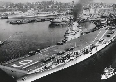 ​二战美国主力航母-“列克星敦”号航空母舰