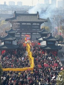 震撼!数十万民众全椒县“走太平”