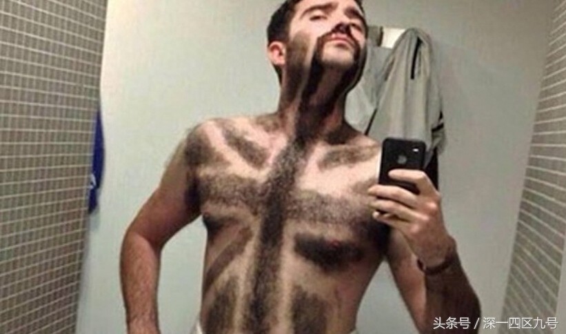 难以理解的胸毛艺术！