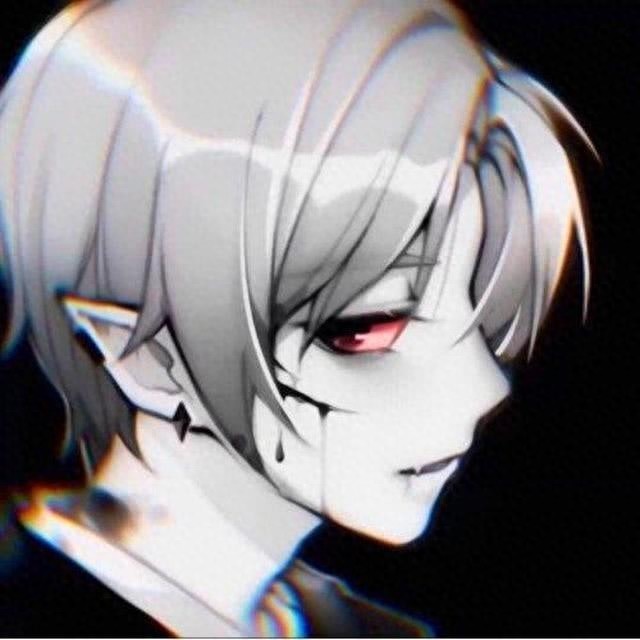 超酷的暗黑系情侣头像，就是这么拽