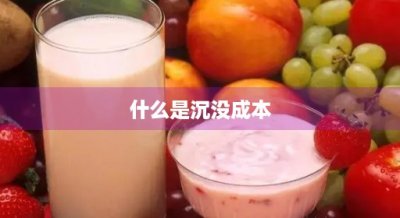 ​什么是沉没成本