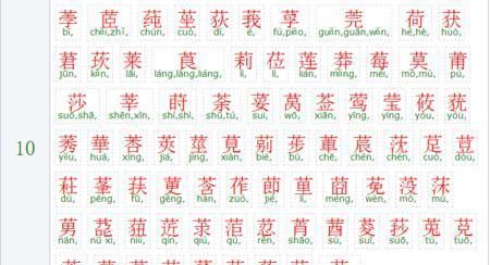 古诗词带草字头的名字