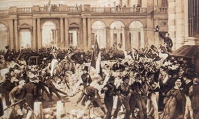 ​法国七月革命表达了哪些自由的呼唤？权力方面有什么转变？