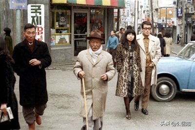 ​老照片：70年代初韩国首尔的彩色照片