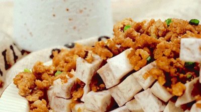 壹粉食堂|家庭自制香菇肉末蒸荔浦芋头,软糯香甜超级下饭!