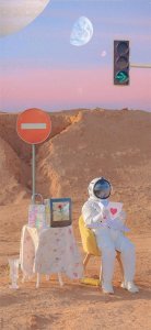 第 10 期手机壁纸 | 孤独的外星人手机壁纸!