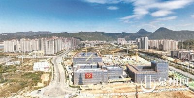 培元中学北峰校区主体结构封顶