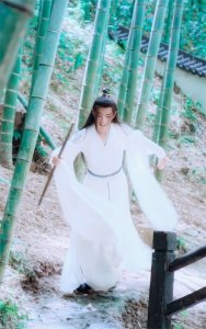 #肖战陈情令,白衣魏无羡,共20张图片,喜欢的自取,禁二改商用