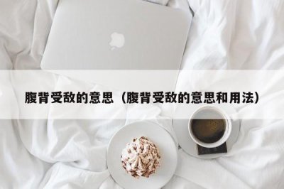腹背受敌的意思(腹背受敌的意思和用法)